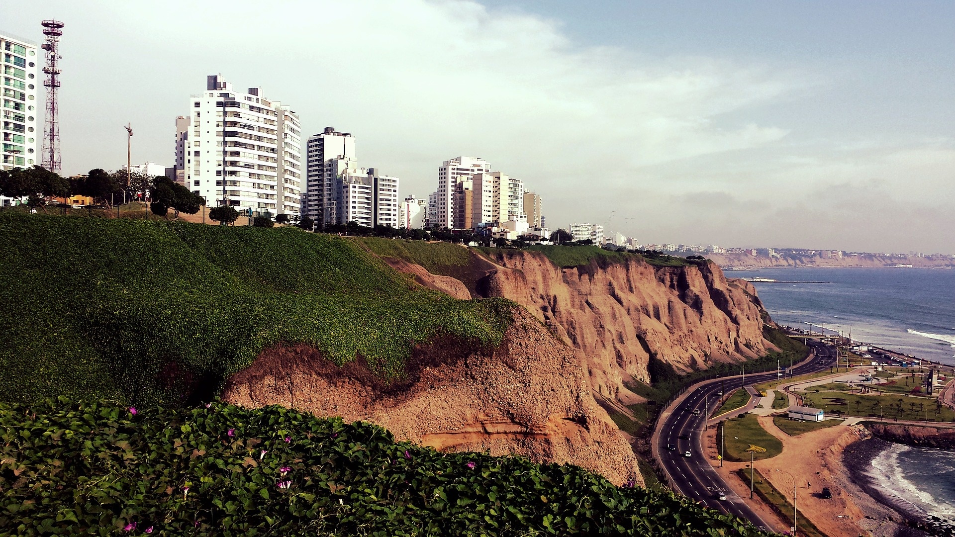 Lima Miraflores Steilküste