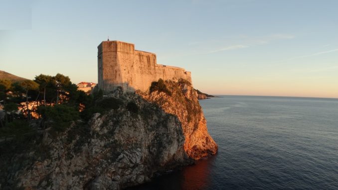 Dubrovnik kroatien lovrijenac