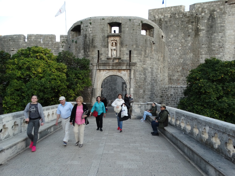 Dubrovnik Kroatien Pile stadttor