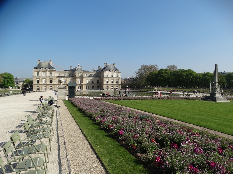 paris in bildern palais du luxembourg