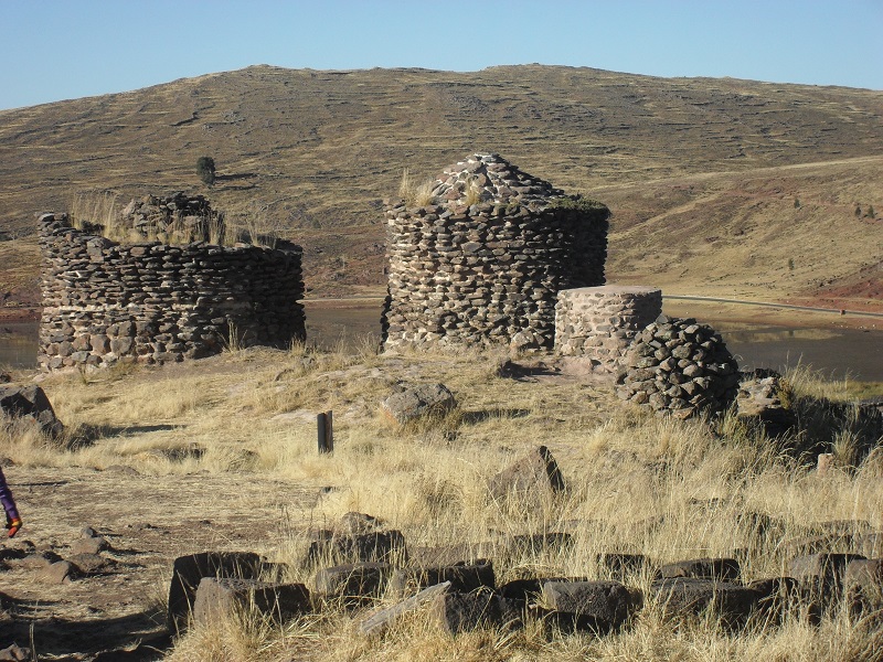 titicacasee peru magische ort sillustani