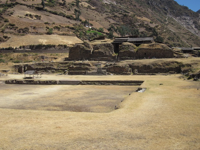 chavin de huantar peru neuer tempel hauptplatz