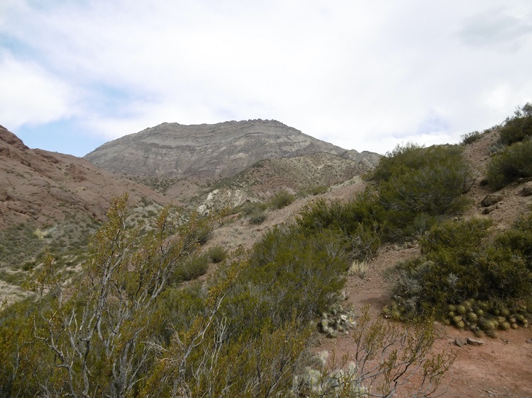 Mendoza Argentinien Potrerillos Wanderung