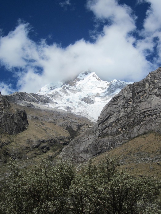 Laguna Llanganuco Huascaran Nationalpark Huaraz Cordillera Blanca