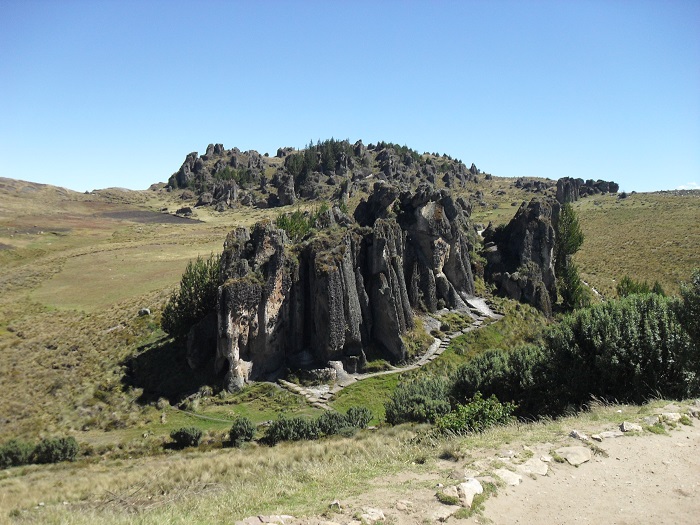 Cumbe Mayo bei Cajamarca in Peru