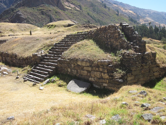 Ruinen und stätten in Peru Chavin de huantar bei huaraz