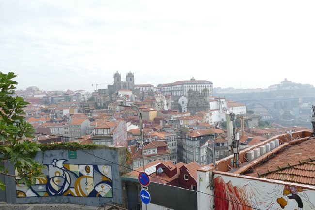 Porto Altstadt Miradouro da Vitoria