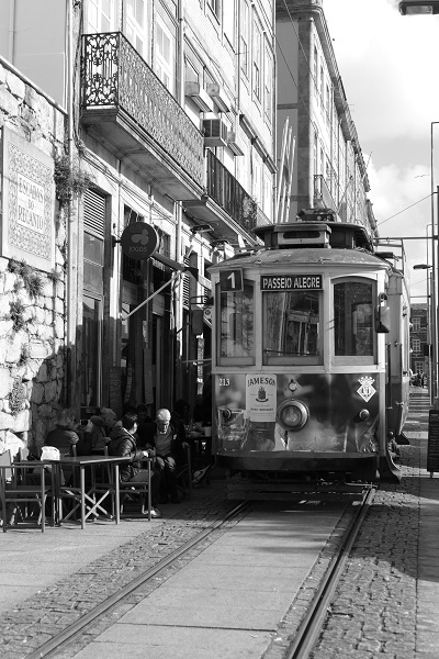 Altstadt Porto Straßenbahn electrico