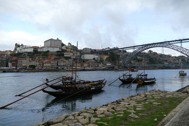 Porto Sehenswürdigkeiten ponte Luis I und Ribeira