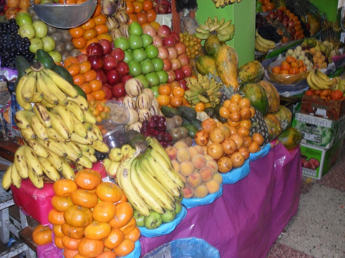 mercado südamerika früchte