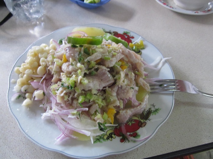 Südamerika Gerichte Ceviche