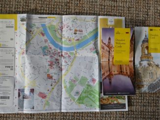 Dresden Welcome Cards mit Stadtplan