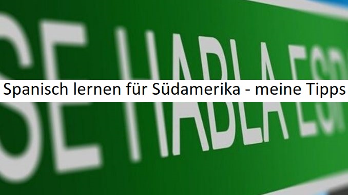 tipps zum spanisch lernen